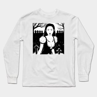 Graveyard Girl Long Sleeve T-Shirt